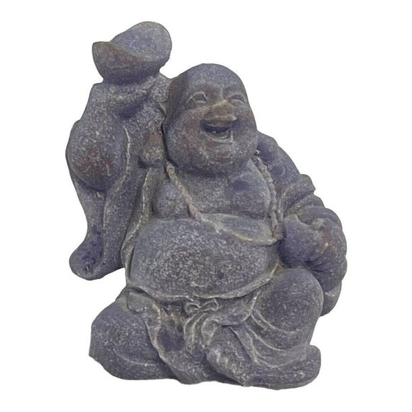 Lot of 3 Buddha Asian Oriental Set of 3 Figurines Good Luck 2” Trinkets Mini - Picture 2 of 16